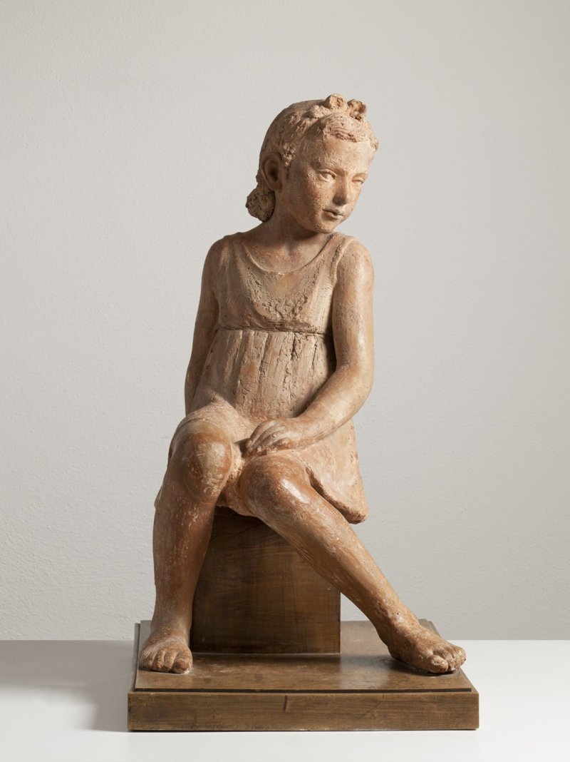Fanciulla di Castelmassa di Raimund Mureda (© Foto: Museum Gherdëina.)
